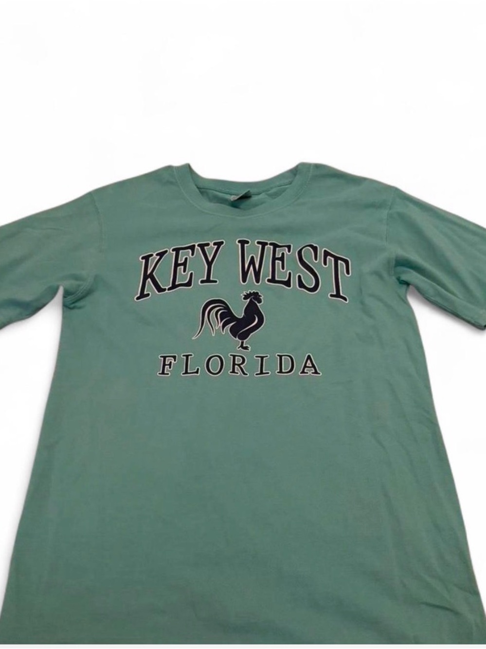 Key West Florida Graphic Tee - Seafoam Green